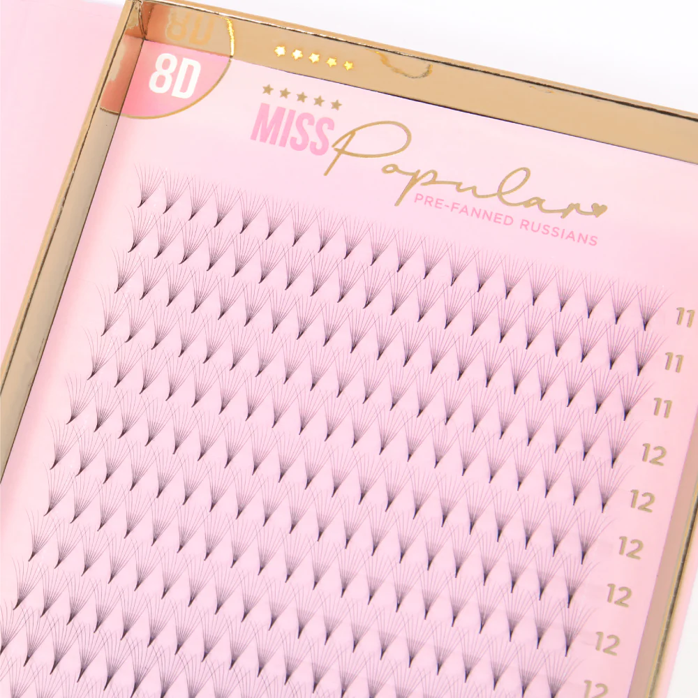 8D Mixed-Length Pre Russian Lashes XL - Image 3