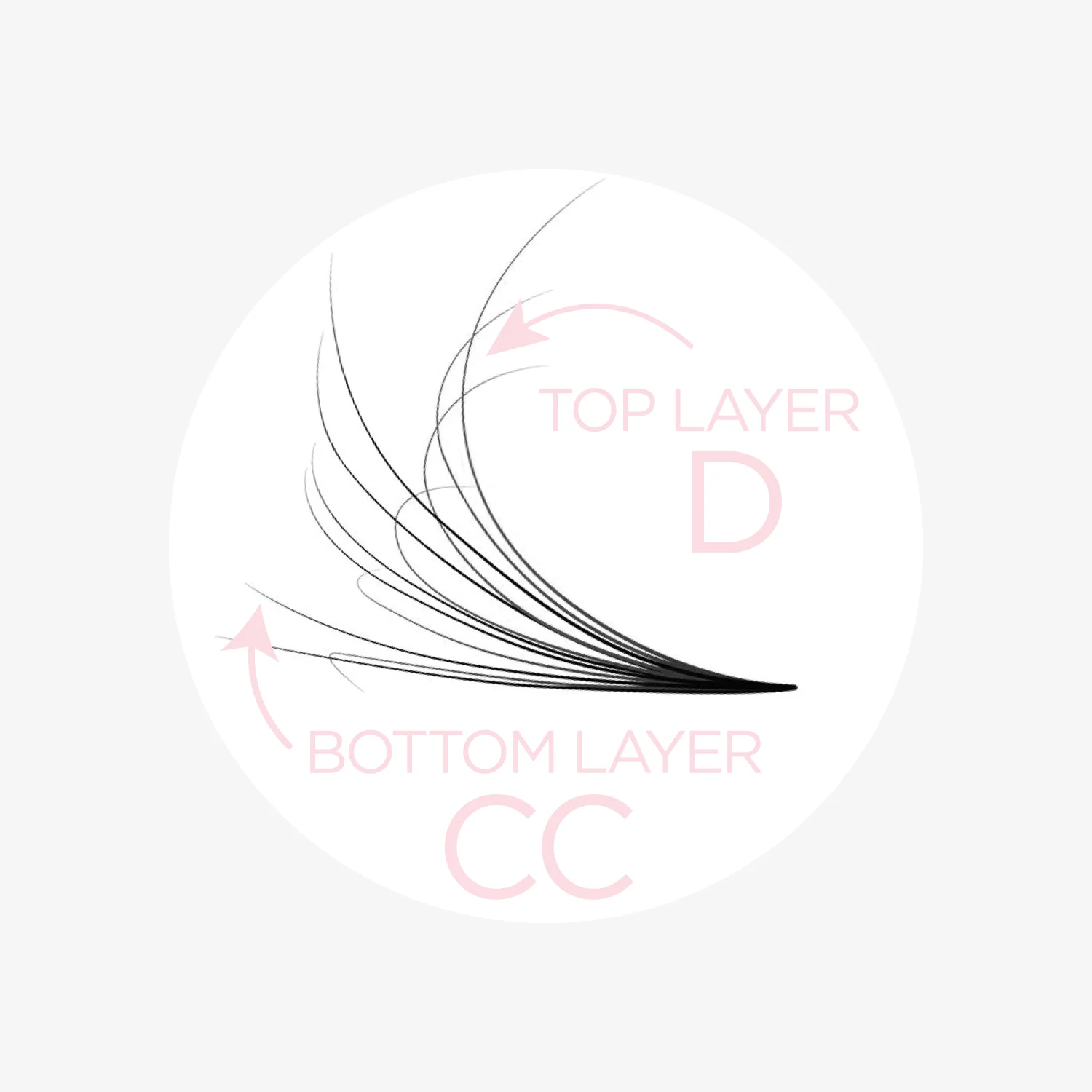 Double Up Black 12D Pre-Fanned Russians - Image 6