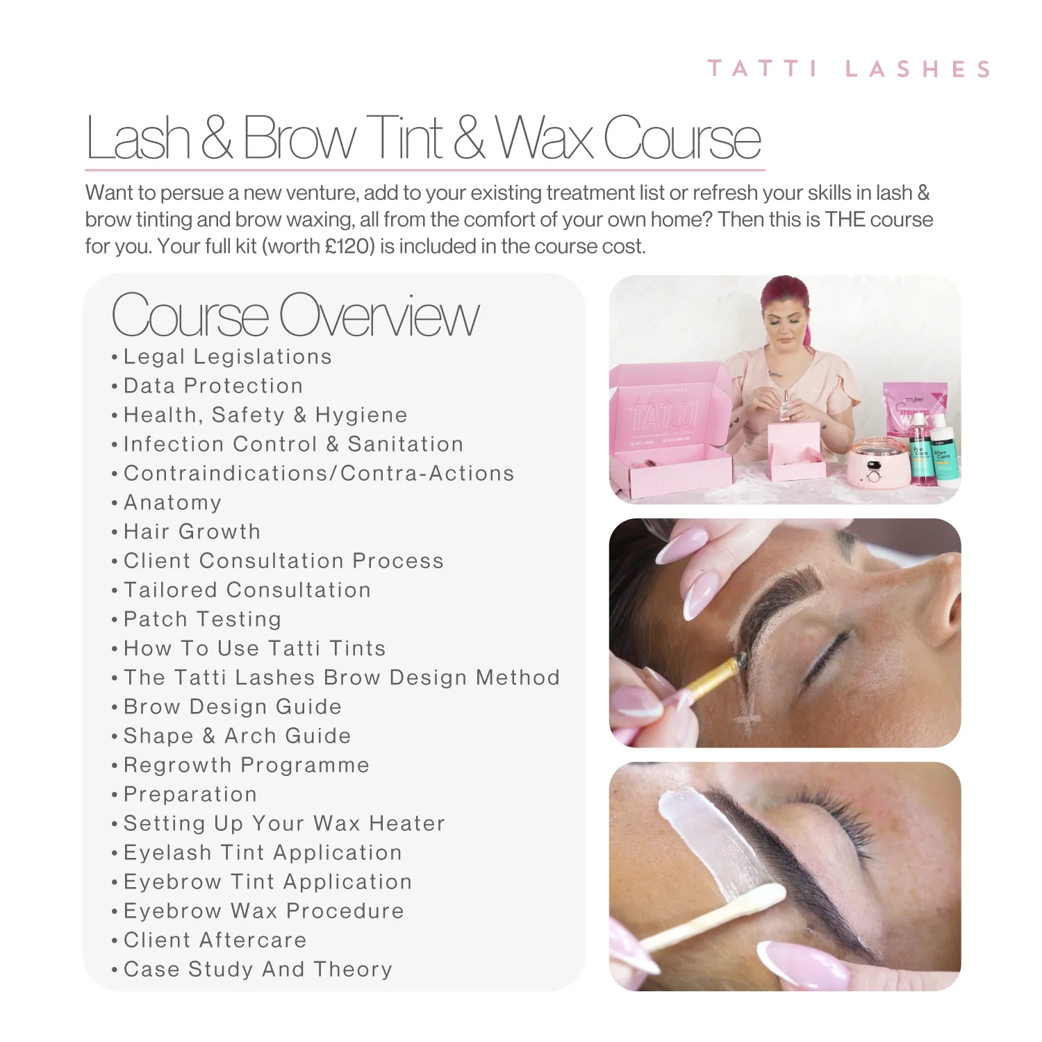 Online Lift, Lamination, Tint & Wax Course with Kit - Image 6
