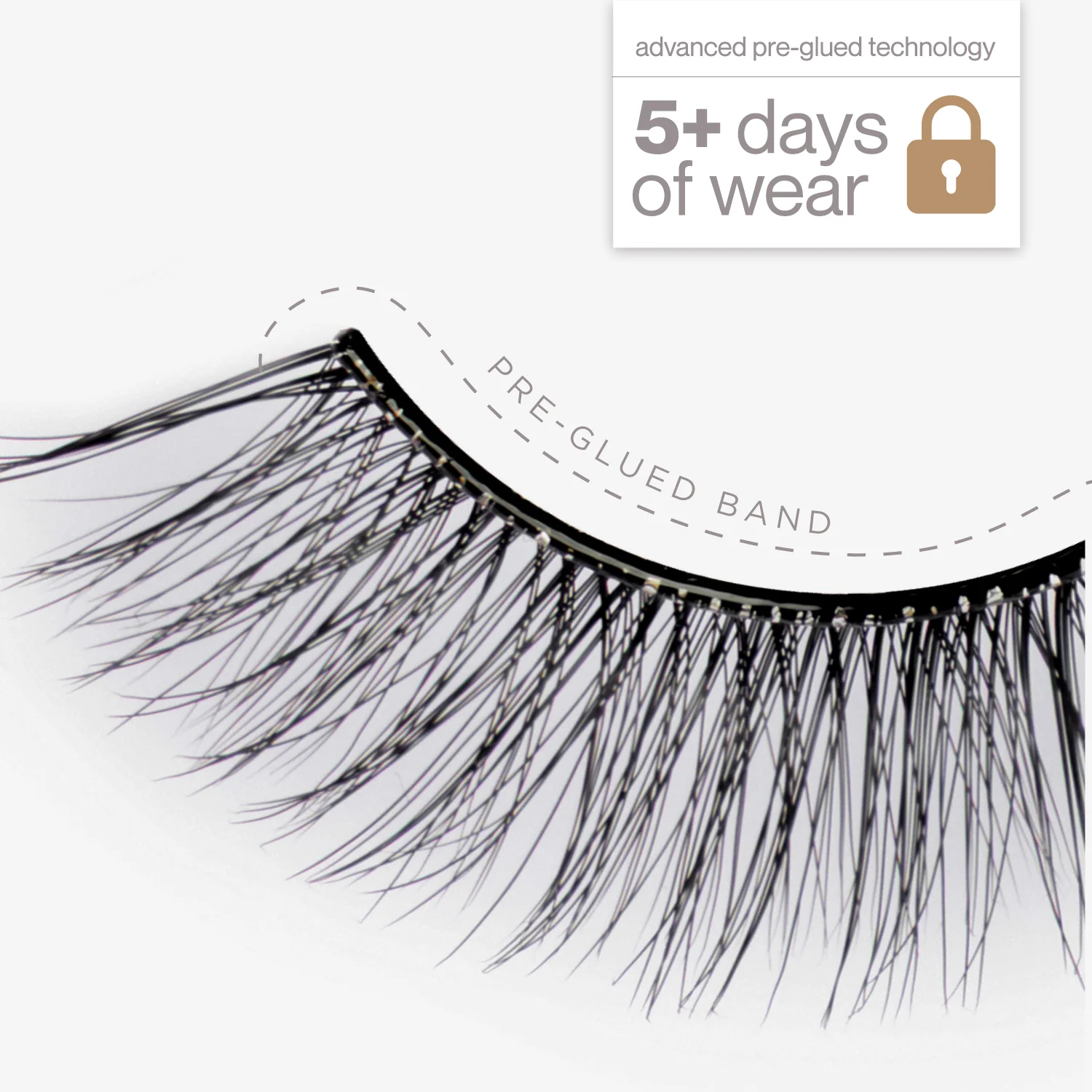 Pre-Glued Half Lash Collection - Image 3